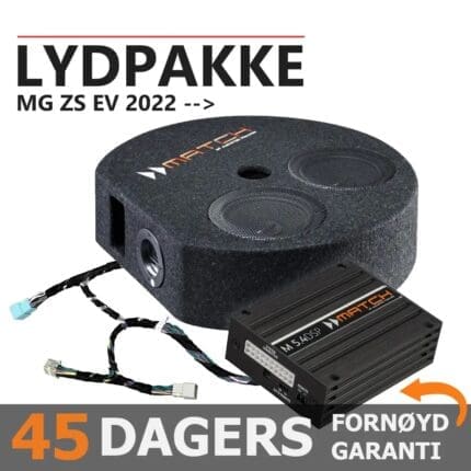 Match Lydoppgraderingspakke MG ZS EV