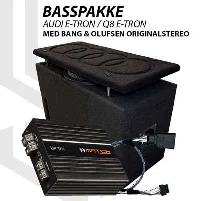 Match Basspakke Audi e-tron / Q8 e-tron
