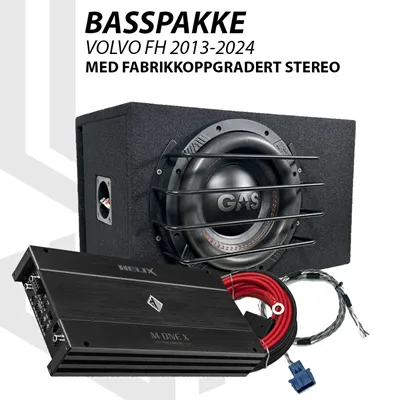GAS/Helix 10`` basspakke Volvo FH