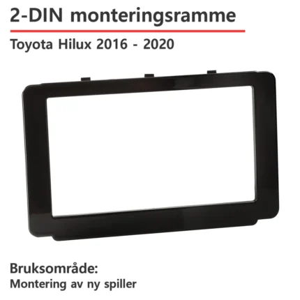 ACV Toyota 2-DIN monteringsramme