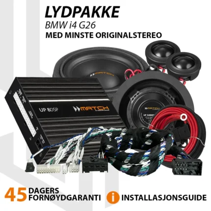 Match Lydoppgraderingspakke BMW i4