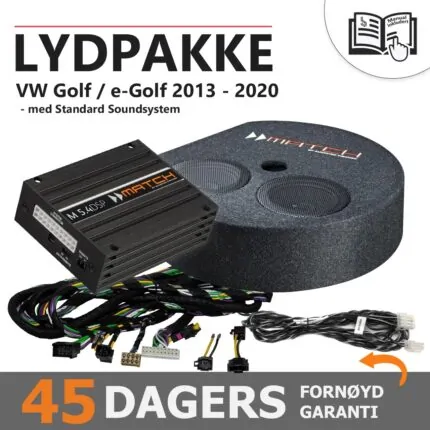 Match Lydoppgraderingspakke VW Golf / e-Golf