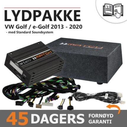 Match Lydoppgraderingspakke VW Golf / e-Golf