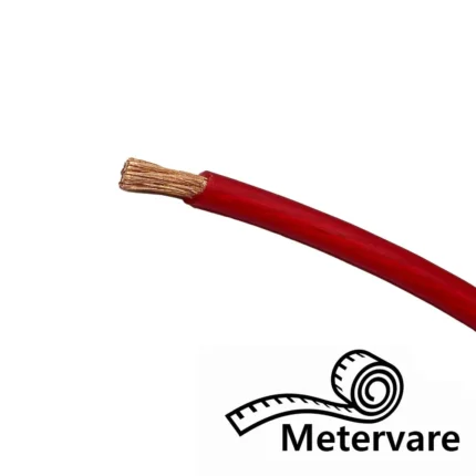 Auto-Connect Power Cable OFC Flex 10mm2 rød