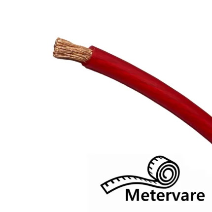 Auto-Connect Power Cable OFC Flex 35mm2 rød